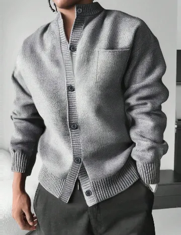 Cardigan SHEIN, gri