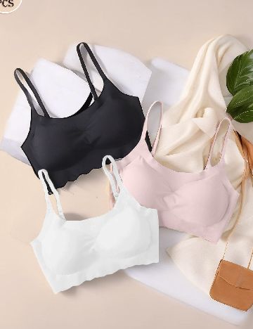 Set sutiene 3 bucati SHEIN, mix culori