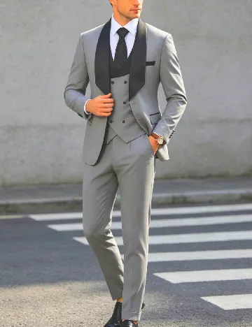 Costum SHEIN, gri