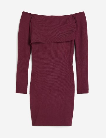 Rochie scurta H&M, pruna