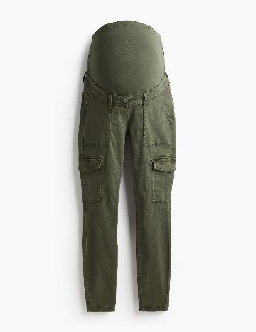 Pantaloni H&M MAMA, verde