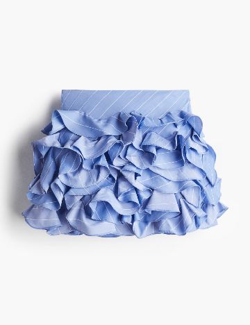 Fusta H&M, bleu
