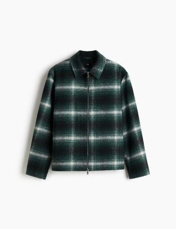 Jacheta Oversize H&M, verde