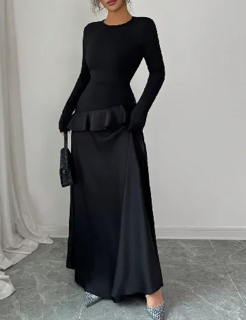 Rochie lunga SHEIN, negru