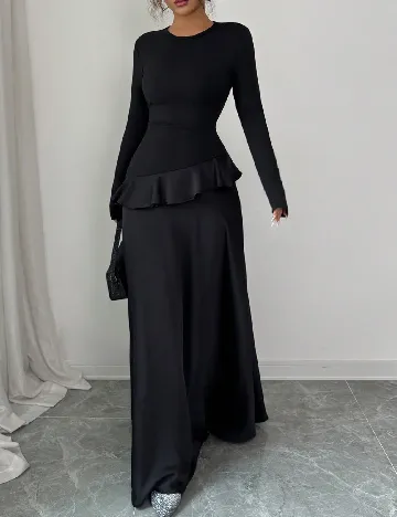 Rochie lunga SHEIN, negru