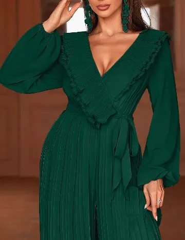 Salopeta Faeriesty, verde inchis