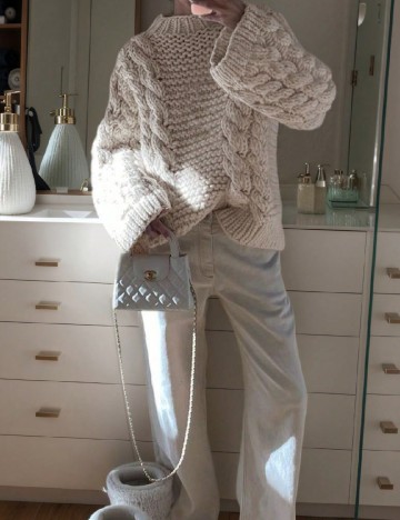 Bluza SHEIN, crem