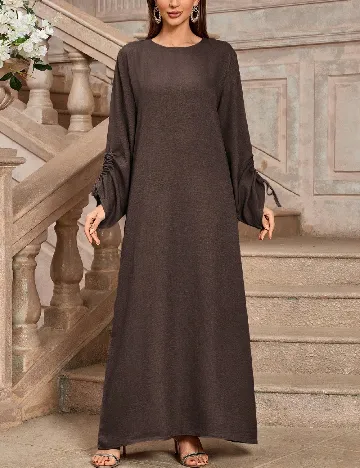 Rochie lunga SHEIN, maro
