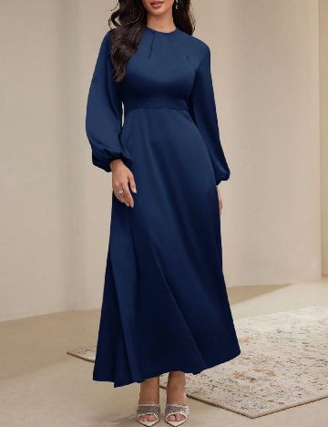Rochie lunga SHEIN, albastru