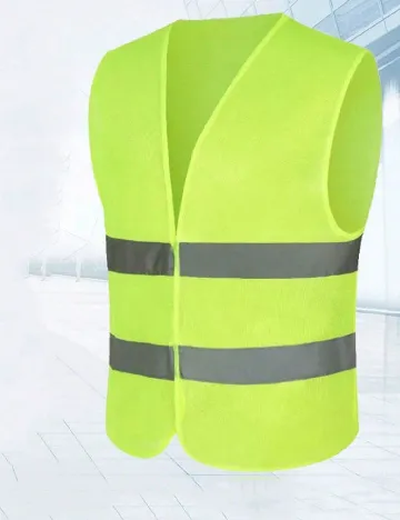 Set veste reflectorizante 2 bucati SHEIN, verde