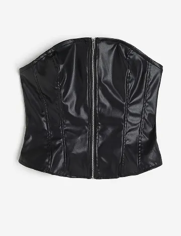 Top H&M, negru