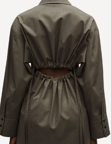 Rochie scurta Samsoe Samsoe, verde