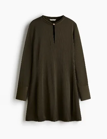 Rochie scurta H&M, kaki