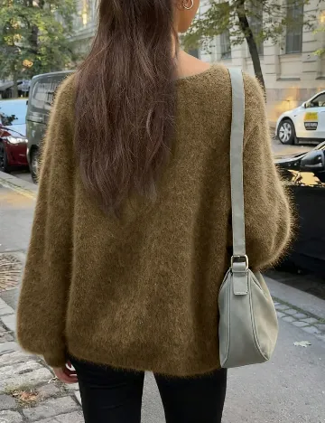 Cardigan SHEIN, kaki
