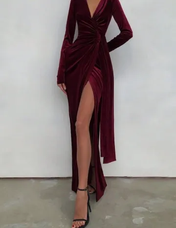 Rochie lunga Floreya, visiniu