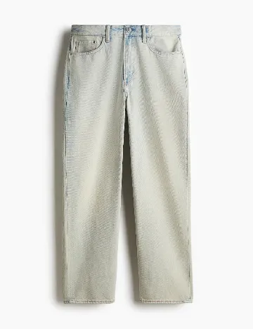 Blugi H&M, blue/crem