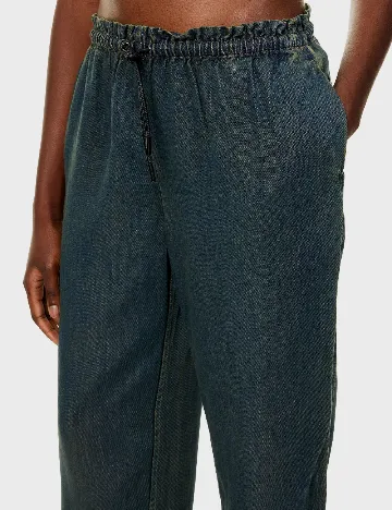 Pantaloni Samsoe Samsoe, bleumarin