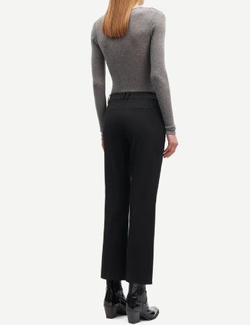 Pantaloni Samsoe Samsoe, negru