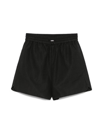 Pantaloni scurti Samsoe Samsoe, negru