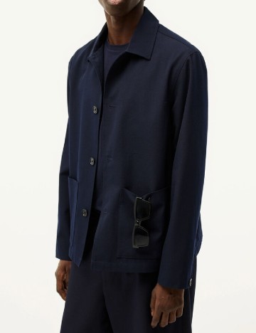 Jacheta H&M, bleumarin inchis
