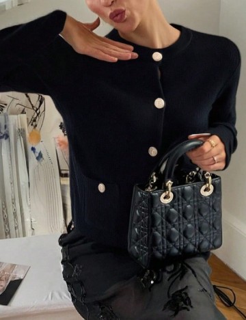 Cardigan SHEIN, negru