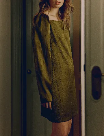 Rochie scurta H&M, verde