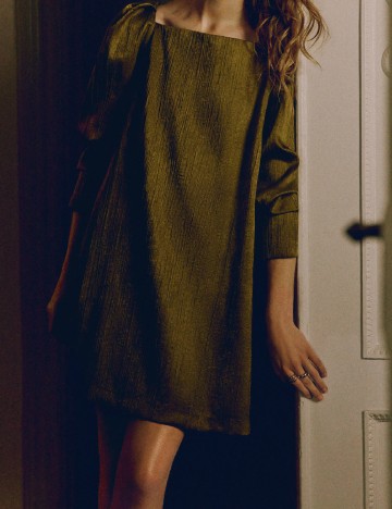 Rochie scurta H&M, verde