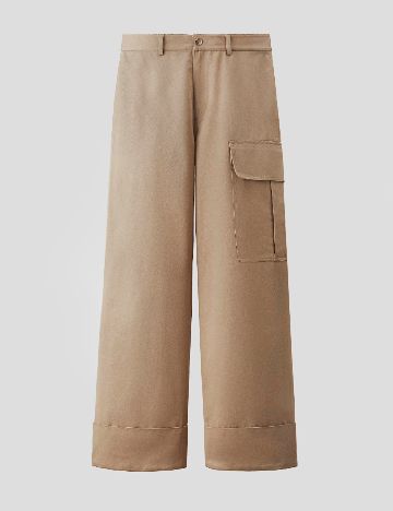 Pantaloni H&M, maro deschis