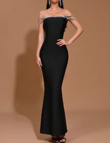 Rochie lunga SHEIN, negru