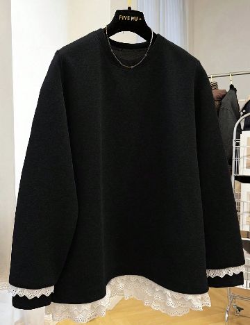 Bluza SHEIN, negru