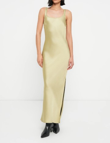 Rochie lunga Samsoe Samsoe, galben