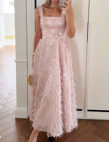 Rochie medie SHEIN, roz