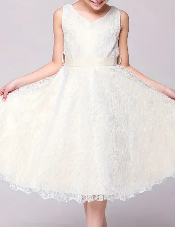 Rochie Shein Kids, crem