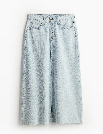 Fusta H&M, albastru