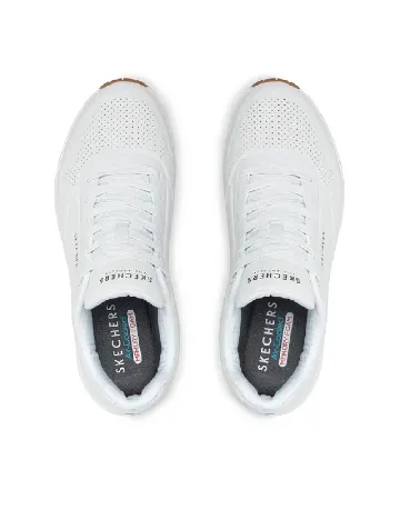 Adidasi SKECHERS, alb