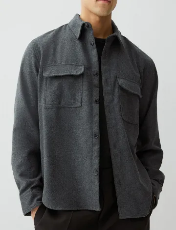 Jacheta H&M, gri inchis