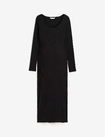 Rochie lunga H&M MAMA, negru