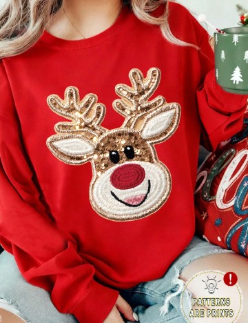 Bluza SHEIN, rosu