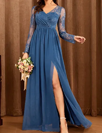 Rochie lunga SHEIN, bleumarin
