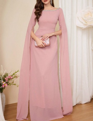 Rochie lunga SHEIN, roz