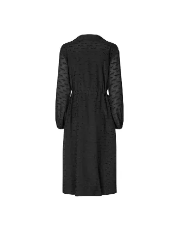Rochie medie Samsoe Samsoe, negru