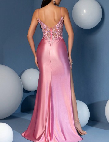 Rochie lunga SHEIN, roz