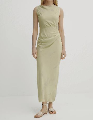 Rochie lunga Samsoe Samsoe, verde