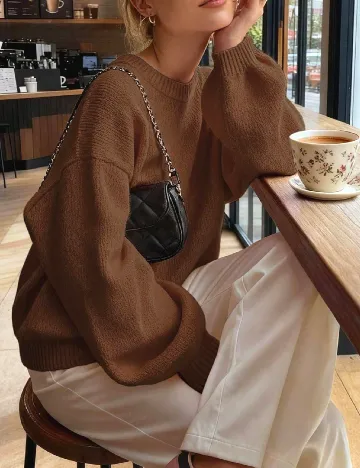 Bluza SHEIN, maro