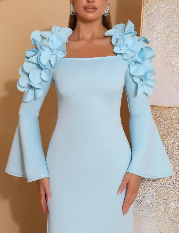 Rochie lunga SHEIN, bleu