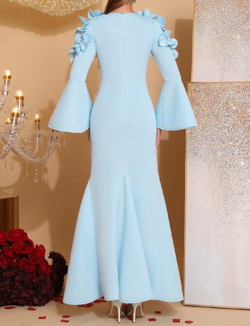 Rochie lunga SHEIN, bleu