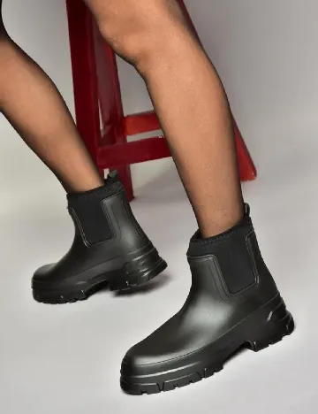 Ghete Fox Shoes, negru