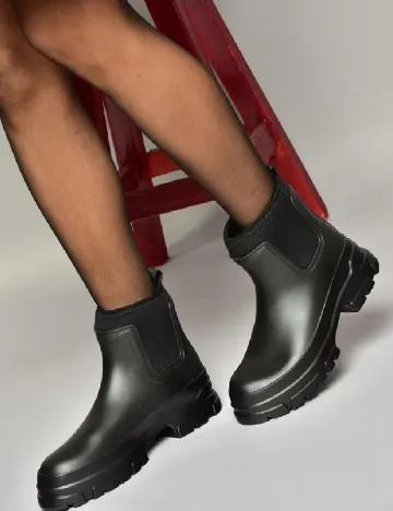 Ghete Fox Shoes, negru
