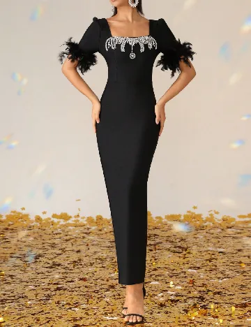 Rochie lunga SHEIN, negru