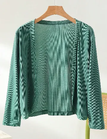 Bolero SHEIN, verde